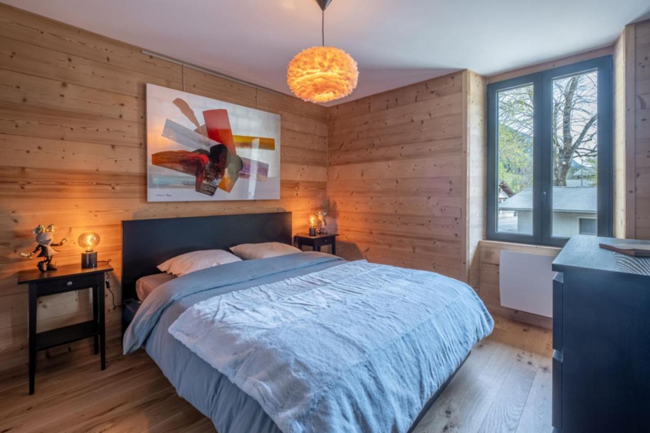 Newly Renovated Apartment With Mont Blanc View Chamonix Exteriör bild
