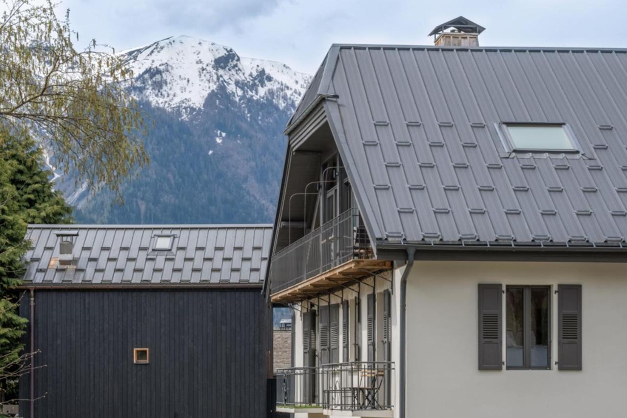 Newly Renovated Apartment With Mont Blanc View Chamonix Exteriör bild